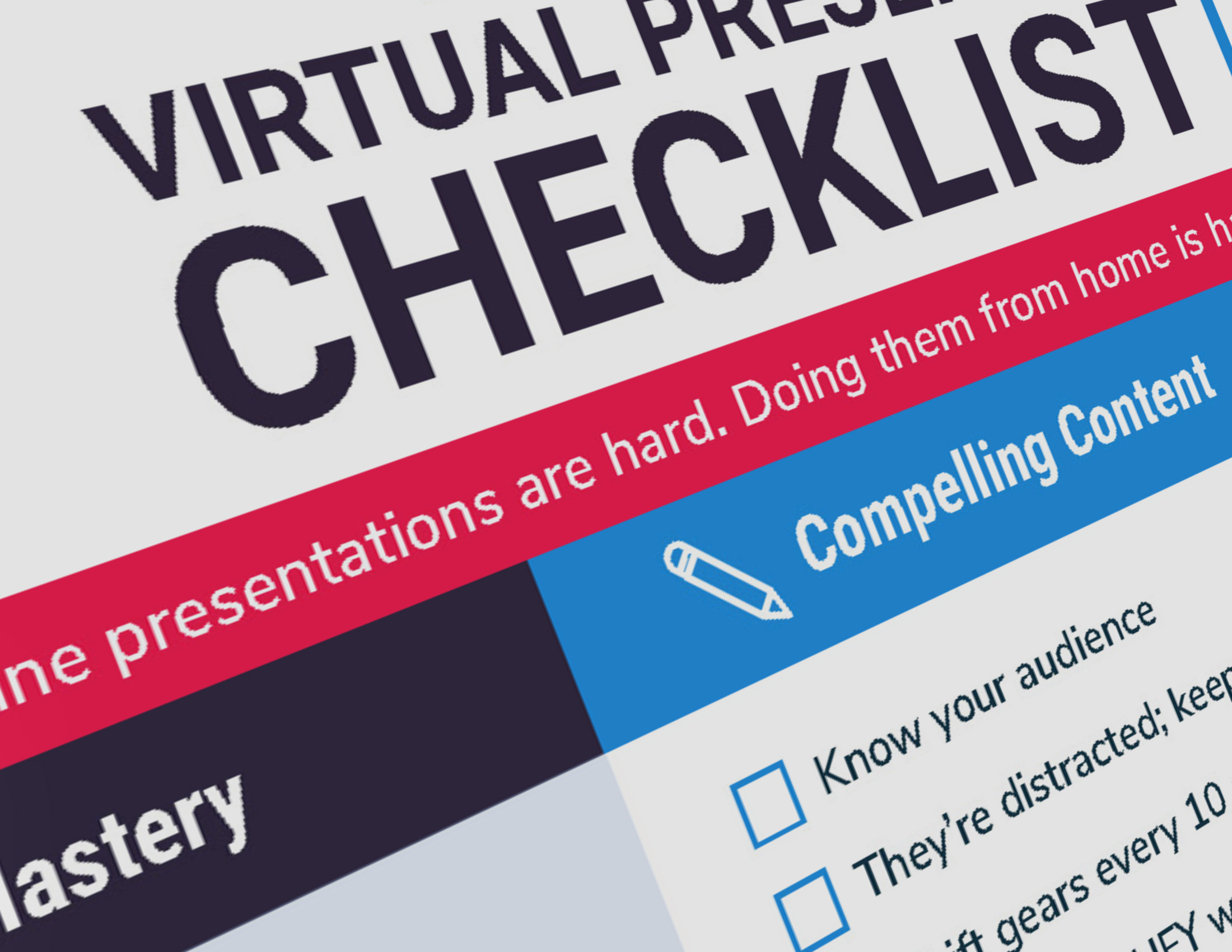 Virtual Presentation Checklist